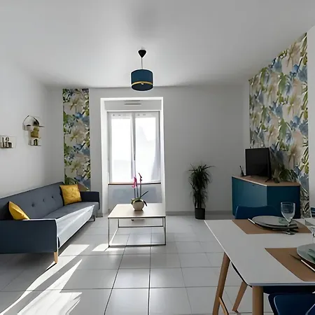 Ferienwohnung Le Camelia - Parking - 5Pers - Reve Au Mans Le Mans Exterior foto
